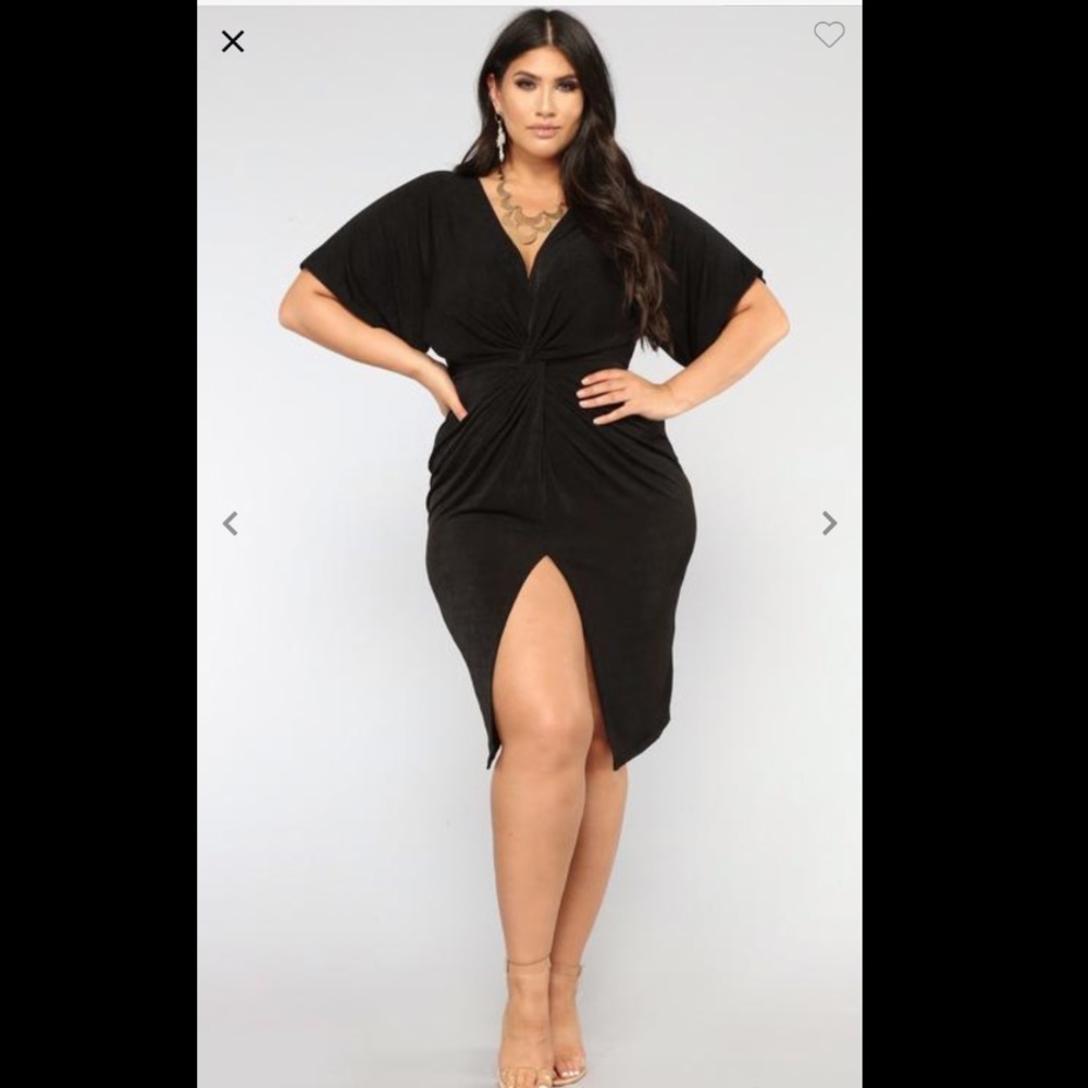Knot Front Dress